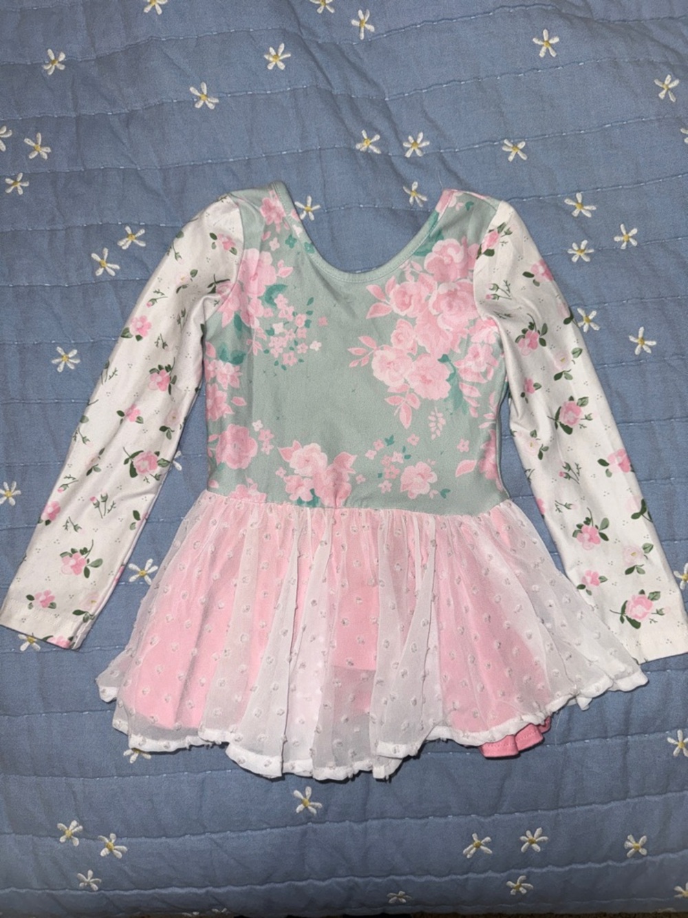 Cheeky Plum Floral Ballet Leotard